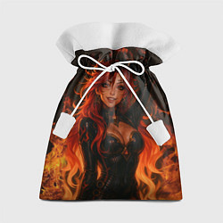 Мешок для подарков Горячая пиро архонт Мавуика - Genshin Impact, цвет: 3D-принт