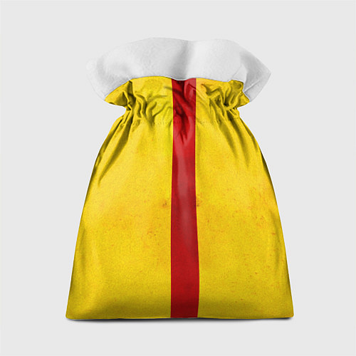Подарочный мешок Формула 1 на желтом / 3D-принт – фото 2