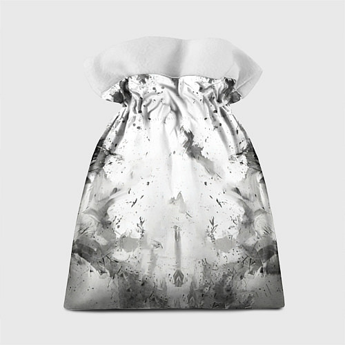 Подарочный мешок Лайнбекер в белом / 3D-принт – фото 2