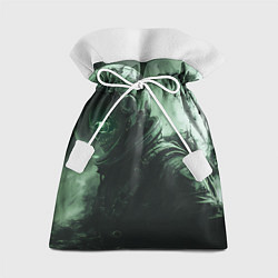Мешок для подарков Зеленый скелет космонавта, цвет: 3D-принт