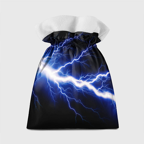 Подарочный мешок Lightning blue / 3D-принт – фото 2
