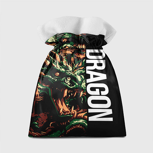 Подарочный мешок Татуировка дракона ирезуми / 3D-принт – фото 2