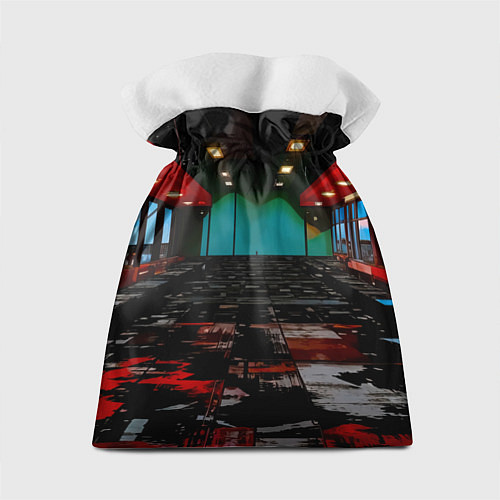 Подарочный мешок Барбер в барбершопе / 3D-принт – фото 2