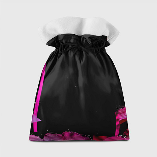 Подарочный мешок Барбер киберпанк / 3D-принт – фото 2
