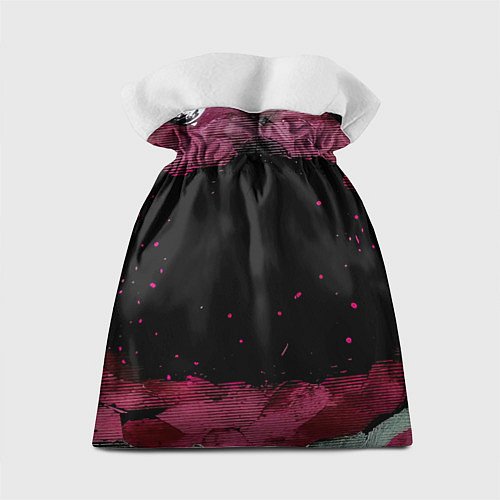 Подарочный мешок Барбер в фиолете / 3D-принт – фото 2