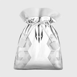 Мешок для подарков The Witcher white poly, цвет: 3D-принт