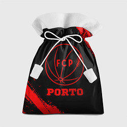 Мешок для подарков Porto - red gradient, цвет: 3D-принт