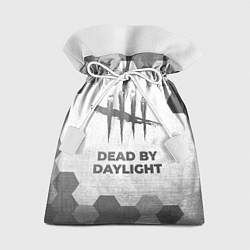 Мешок для подарков Dead by Daylight - white gradient, цвет: 3D-принт