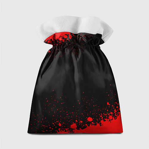 Подарочный мешок Garbage - red gradient / 3D-принт – фото 2