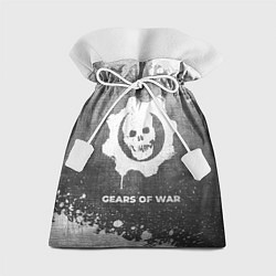 Мешок для подарков Gears of War - grey gradient, цвет: 3D-принт