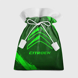 Мешок для подарков Citroen - green gradient, цвет: 3D-принт