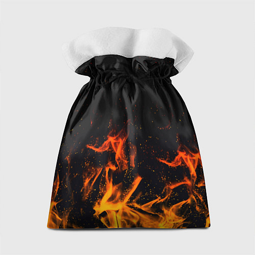 Подарочный мешок Monster energy orange fire / 3D-принт – фото 2