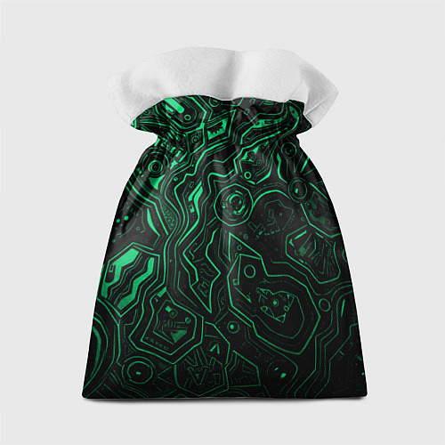 Подарочный мешок Японский кибернетический Они / 3D-принт – фото 2