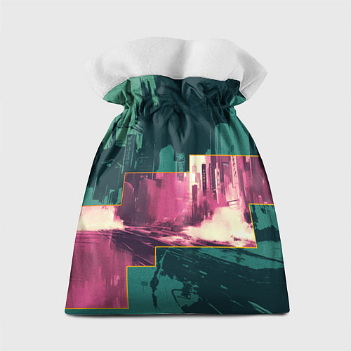 Подарочный мешок Дрифтующий спорткар / 3D-принт – фото 2