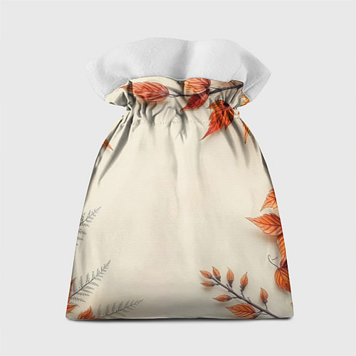 Подарочный мешок Лис под осенними листьями / 3D-принт – фото 2