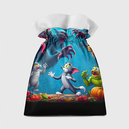 Подарочный мешок Кошмарный сон Тома - нейроарт фантазия / 3D-принт – фото 2