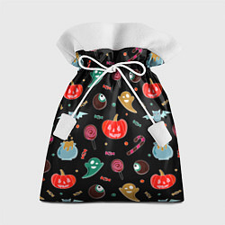 Мешок для подарков Halloween red pumpkin, цвет: 3D-принт