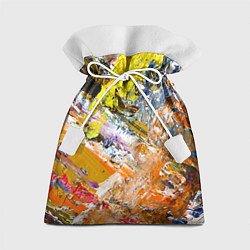Мешок для подарков Живая Абстракция: Поток Цветов и Форм в Постоянном, цвет: 3D-принт
