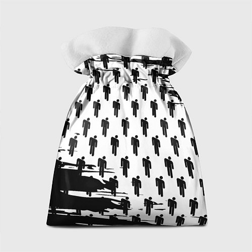 Подарочный мешок Doom паттерн пипл краски / 3D-принт – фото 2