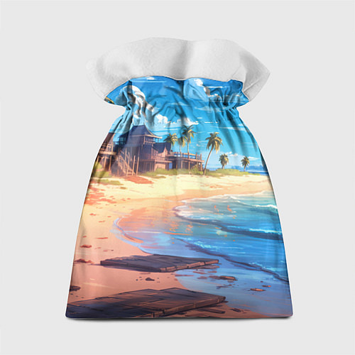 Подарочный мешок Дандадан Сиратори Айра с ракушкой в руках / 3D-принт – фото 2