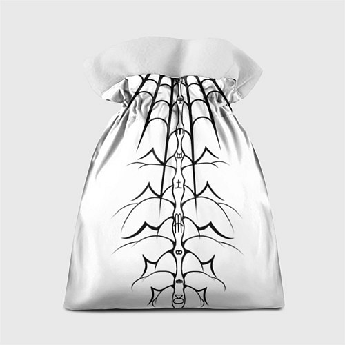 Подарочный мешок Паук на белом - the web of Fate / 3D-принт – фото 2