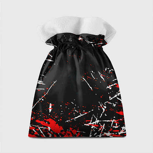 Подарочный мешок Doom краски штрихи / 3D-принт – фото 2