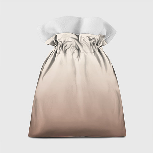 Подарочный мешок Градиент песочный / 3D-принт – фото 2