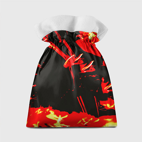 Подарочный мешок Doom огненный / 3D-принт – фото 2