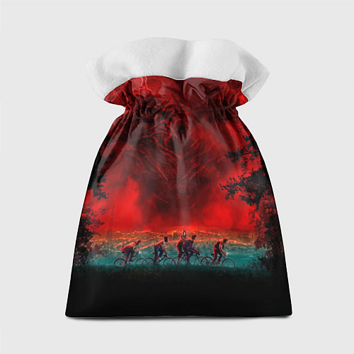 Подарочный мешок Векна и герои финального сезона Stranger things / 3D-принт – фото 2