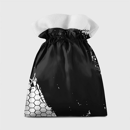 Подарочный мешок Doom соты краски / 3D-принт – фото 2