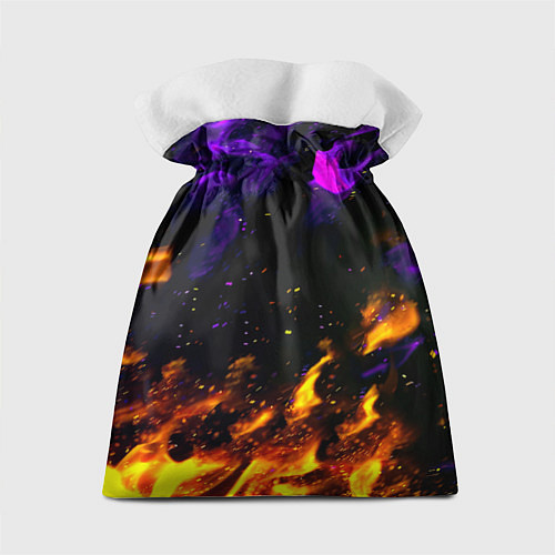 Подарочный мешок Doom огненный стиль / 3D-принт – фото 2