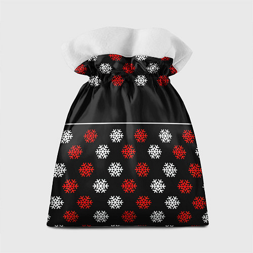 Подарочный мешок Doom winter pattern steel / 3D-принт – фото 2