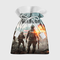 Мешок для подарков Солдаты из Battlefield 6, цвет: 3D-принт