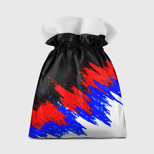 Подарочный мешок Doom триколор краски / 3D-принт – фото 2