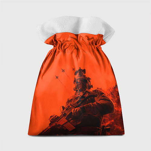 Подарочный мешок Солдат и самолеты Battlefield 6 / 3D-принт – фото 2