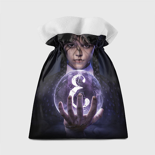 Подарочный мешок Уэнсдэй и вещь с хрустальным шаром / 3D-принт – фото 2