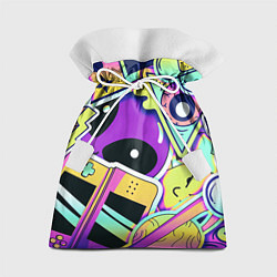Мешок для подарков Пришелец, цвет: 3D-принт