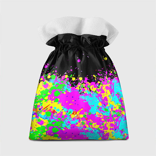 Подарочный мешок Ливерпуль неоновые краски текстура / 3D-принт – фото 2