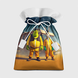 Мешок для подарков Шрек и Данки пустились во все тяжкие, цвет: 3D-принт