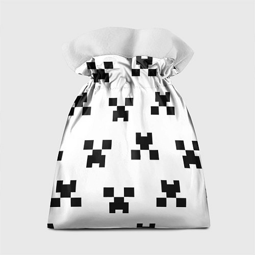 Подарочный мешок Juventus x minecraft pattern / 3D-принт – фото 2
