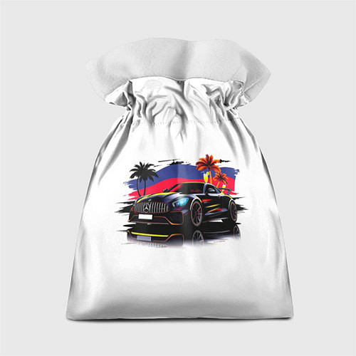 Подарочный мешок Mercedes amg / 3D-принт – фото 2