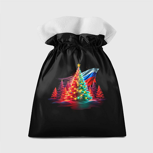 Подарочный мешок Ёлочные чудеса / 3D-принт – фото 2