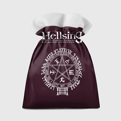 Подарочный мешок Hellsing - Алукард / 3D-принт – фото 2