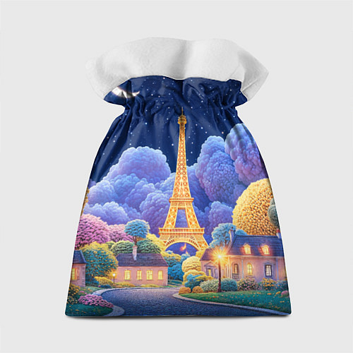 Подарочный мешок Eiffel tower / 3D-принт – фото 2