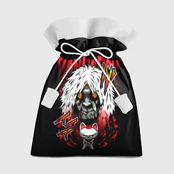 Мешок для подарков Dan da dan - турбо бабака, цвет: 3D-принт