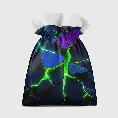 Подарочный мешок Neon tile / 3D-принт – фото 2