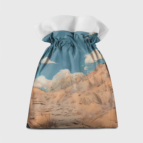 Подарочный мешок Fallout девушка и старое авто / 3D-принт – фото 2