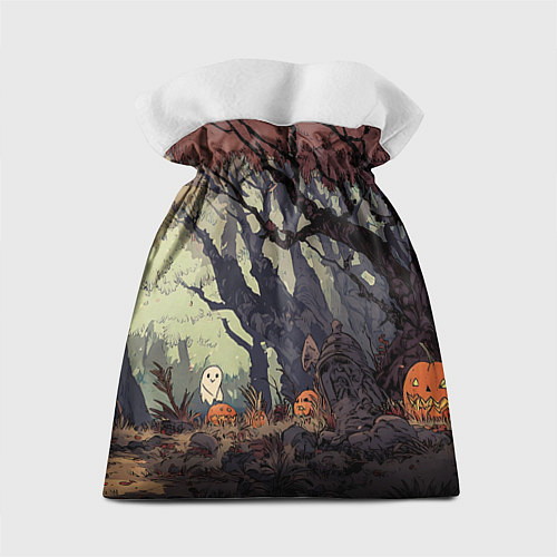 Подарочный мешок Призрачный лес / 3D-принт – фото 2