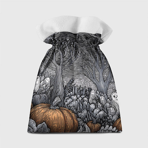 Подарочный мешок Осенние шалости духов / 3D-принт – фото 2