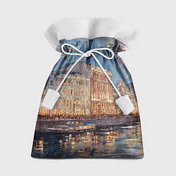 Подарочный мешок Новогодний салют в Питере